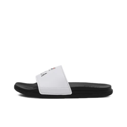 FILA Slide Slippers Unisex White/Black