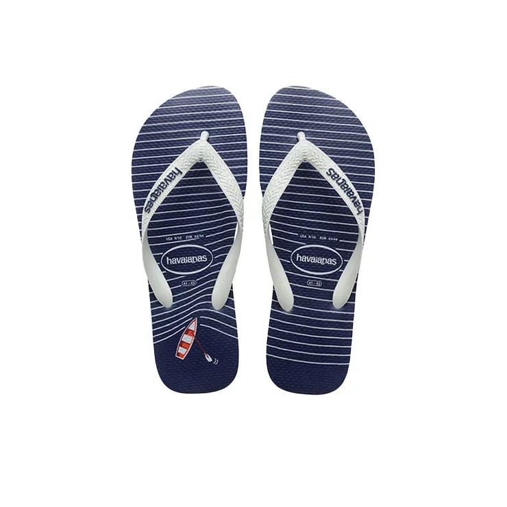 Havaianas Quiet, Odor Resistant, Quick Dry Flip Flops Unisex Blue-4