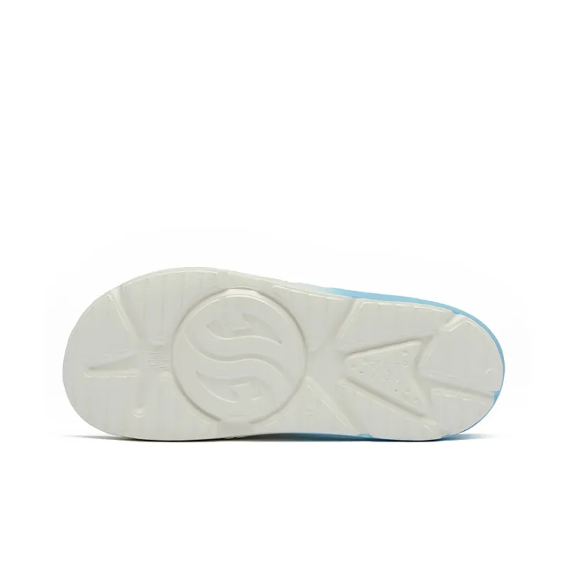 361° AG Tidal Drag Slide Slippers Women's Wind Blue/Feather White-4