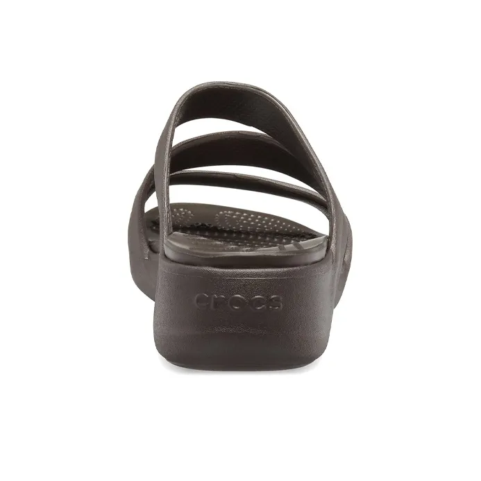Crocs Monterey Slide Slippers Women's Dark Brown-5