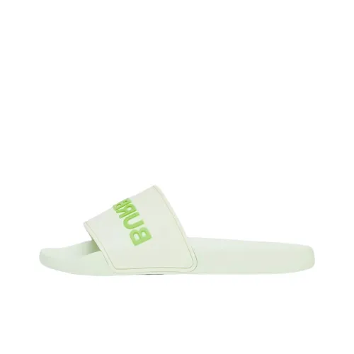 Burberry Slide Slippers Women's Pistachio