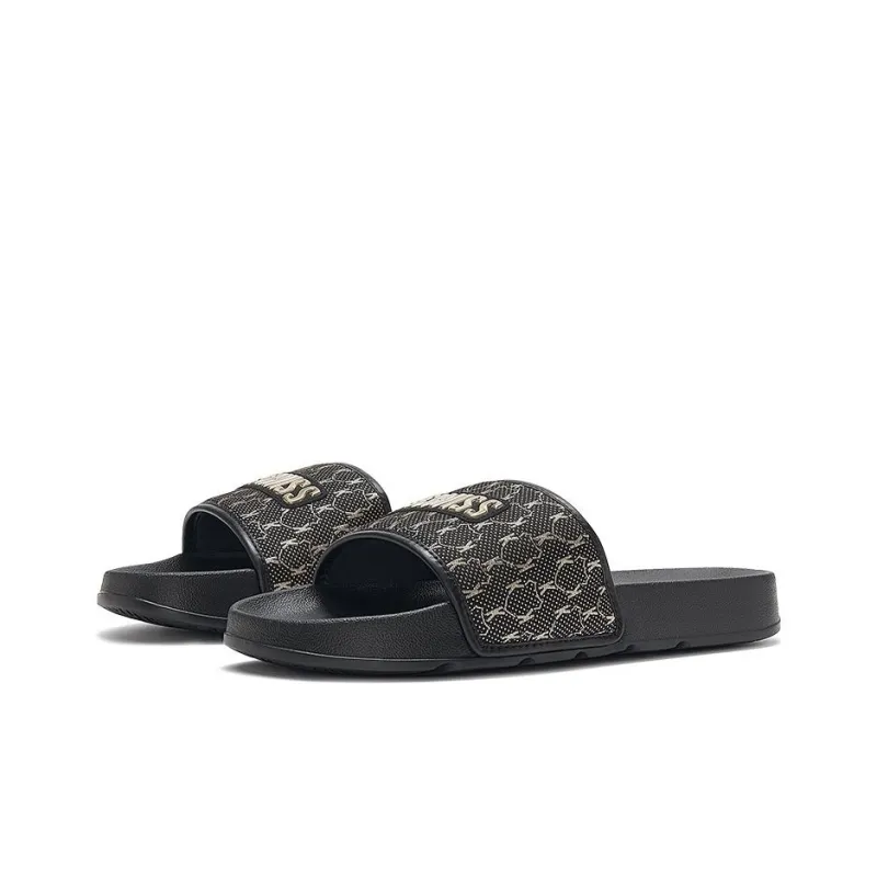KSWISS Santa Monica Pm Sports Slippers Women's Black Gold-2