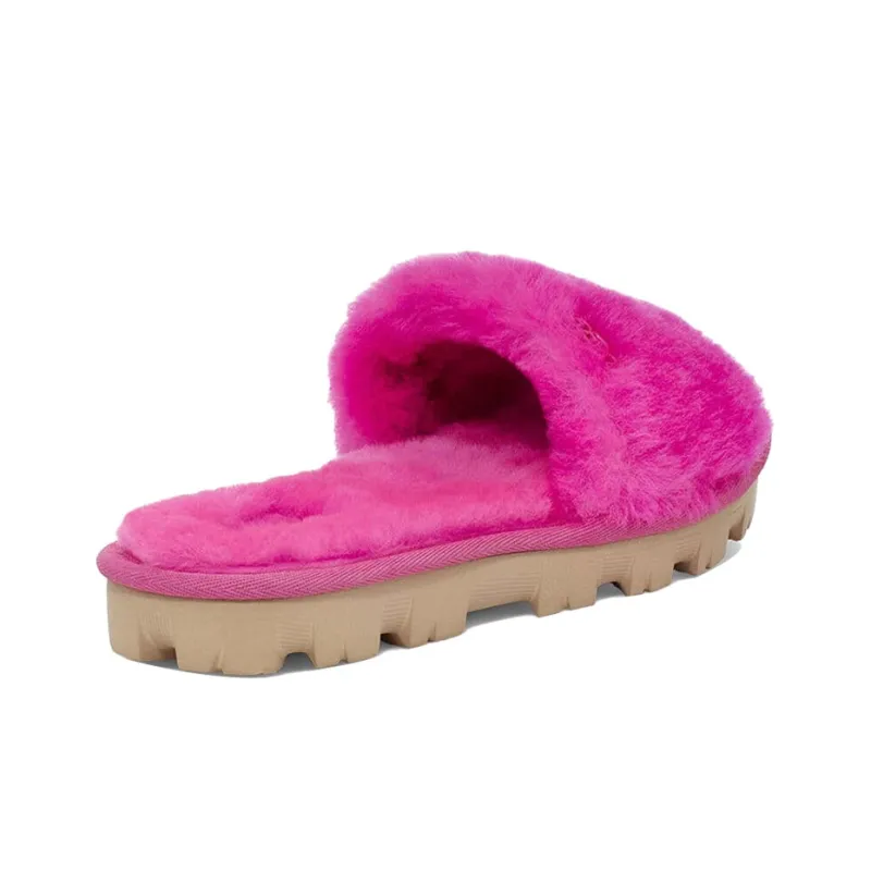 UGG Cozette Slide Pink Slippers Women's-3