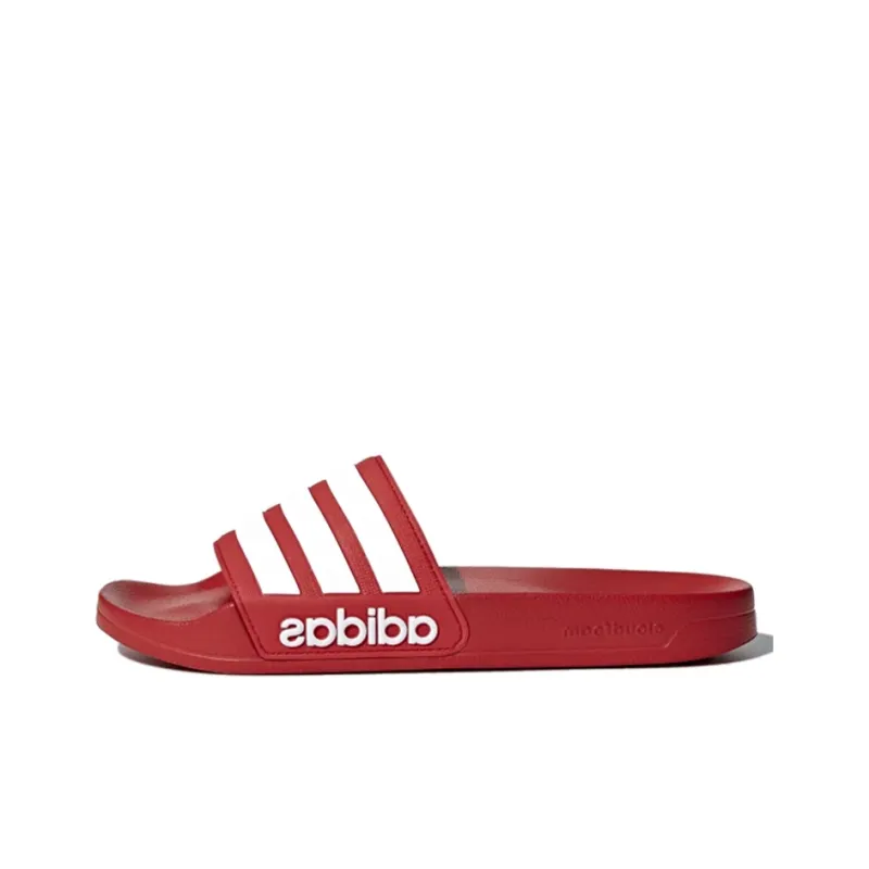 Adilette Adidas CloudFoam Slides 'Scarlet'-0