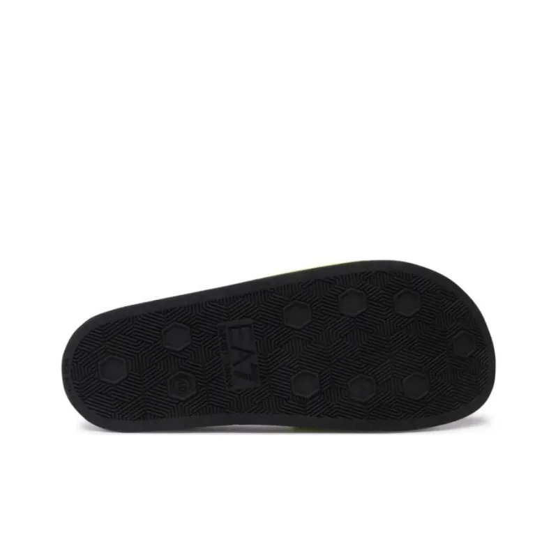 Ea7 EMPORIO ARMANI Logo-print Slip-on Slides-4