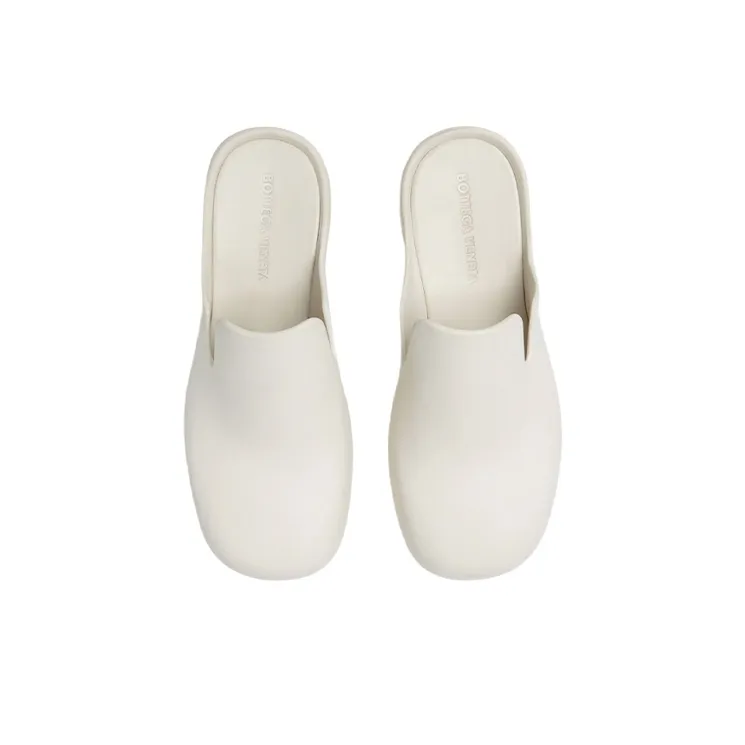 Bottega Veneta Rubber Flash Clog White-2