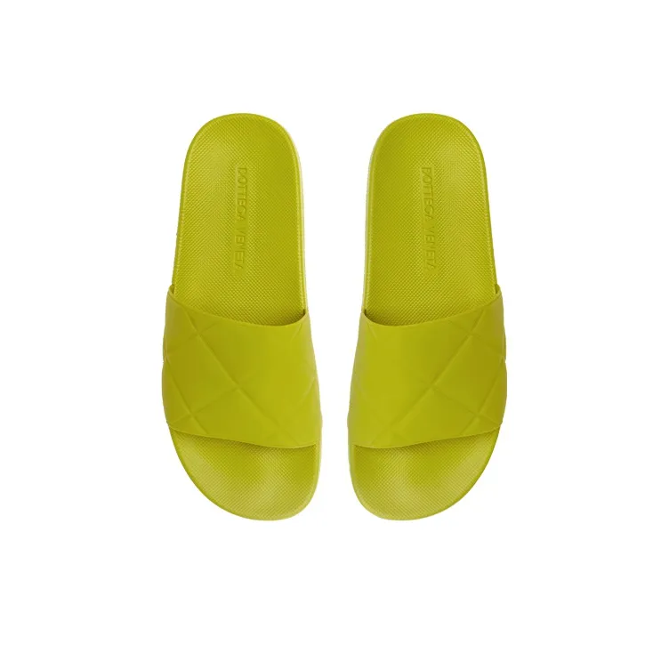 Bottega Veneta Slider Quiet Slide Slippers Men's Green-3