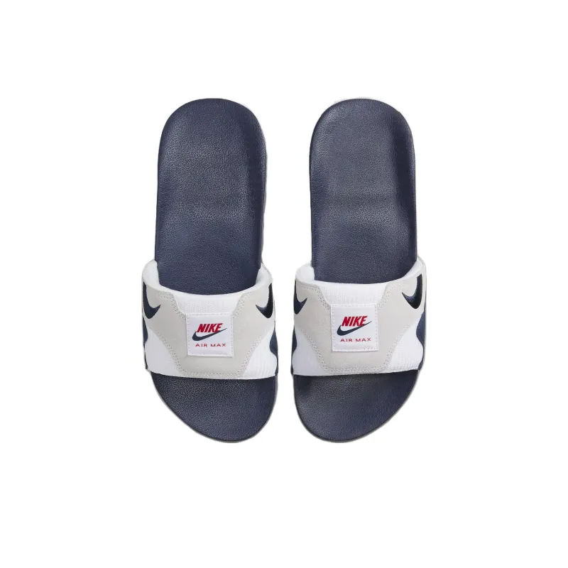 Nike Air Max 1 Slide Obsidian University Red-3