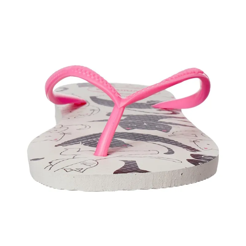 Havaianas HAVINA SlimPets Stylish Sandals Unisex White Pink-3