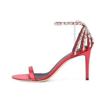Giuseppe Zanotti Adele Crystal 85mm Sandals Women's