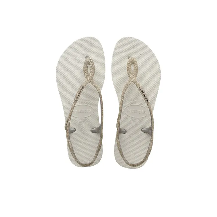 Havaianas Luna Premium Stylish Sandals Women's White-3