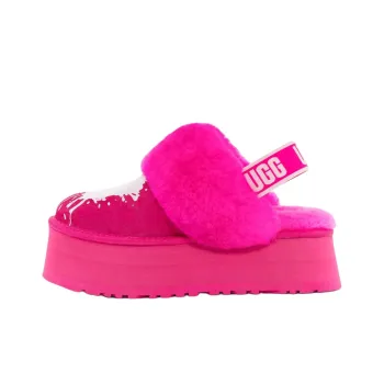 UGG Funkette Graphic Slippers Women's Pink