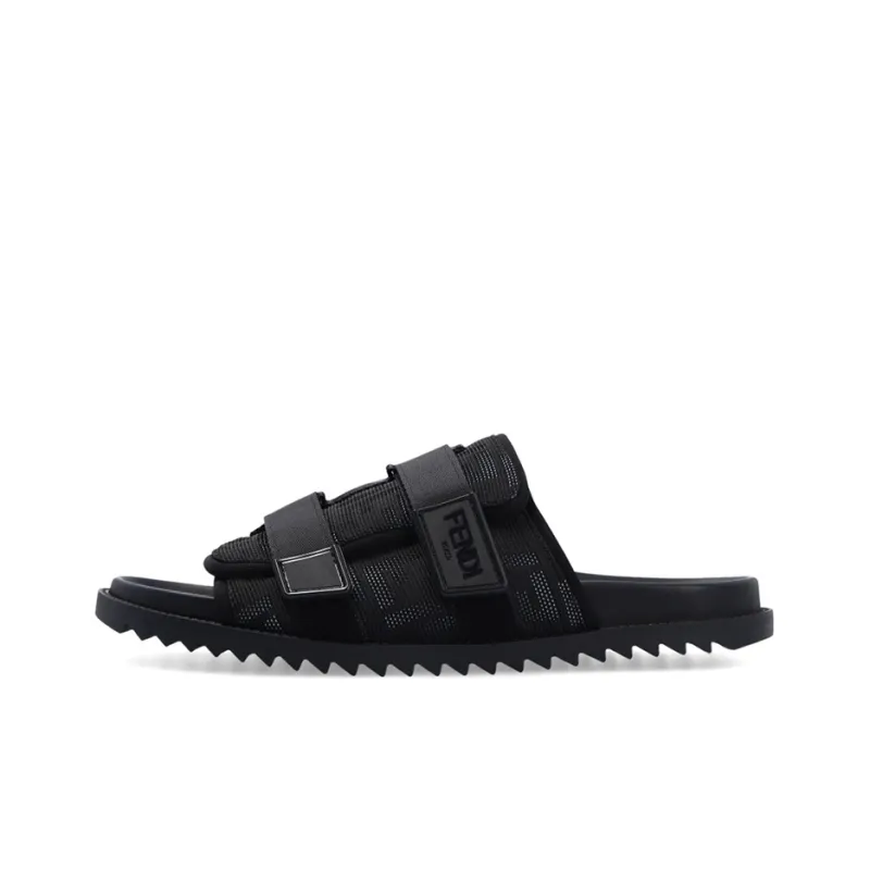 FENDI FF Sandal 'Black'-0