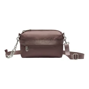 Nike Polyester Fanny Pack Handheld Crossbody Bag Shoulder Bag Regular Women's Coffee