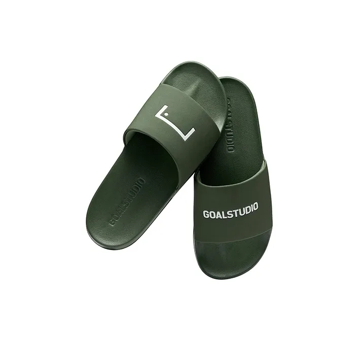 GOALSTUDIO GRAB-ITYBALANCE Slide Slippers Unisex Dark Green-5