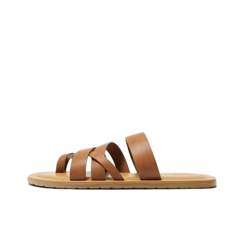 ZARA Slide Slippers Men's Yellow-0