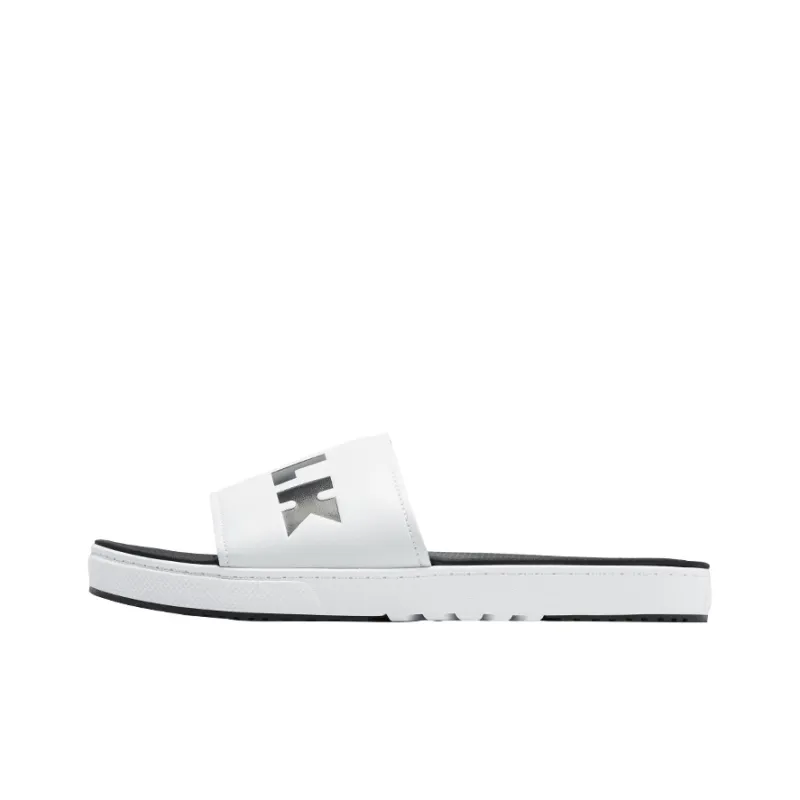 Airwalk Slide Slippers Men White-0