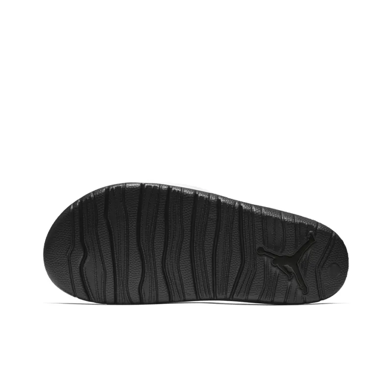 Jordan Break Slide White Black-3