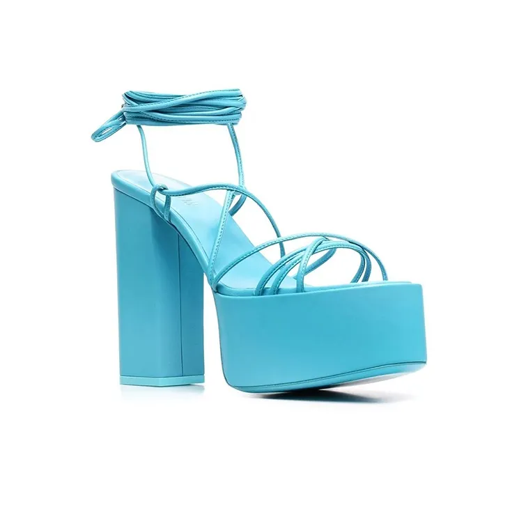 Paris Texas Logo Detailed Open Toe Sandals Women's-2