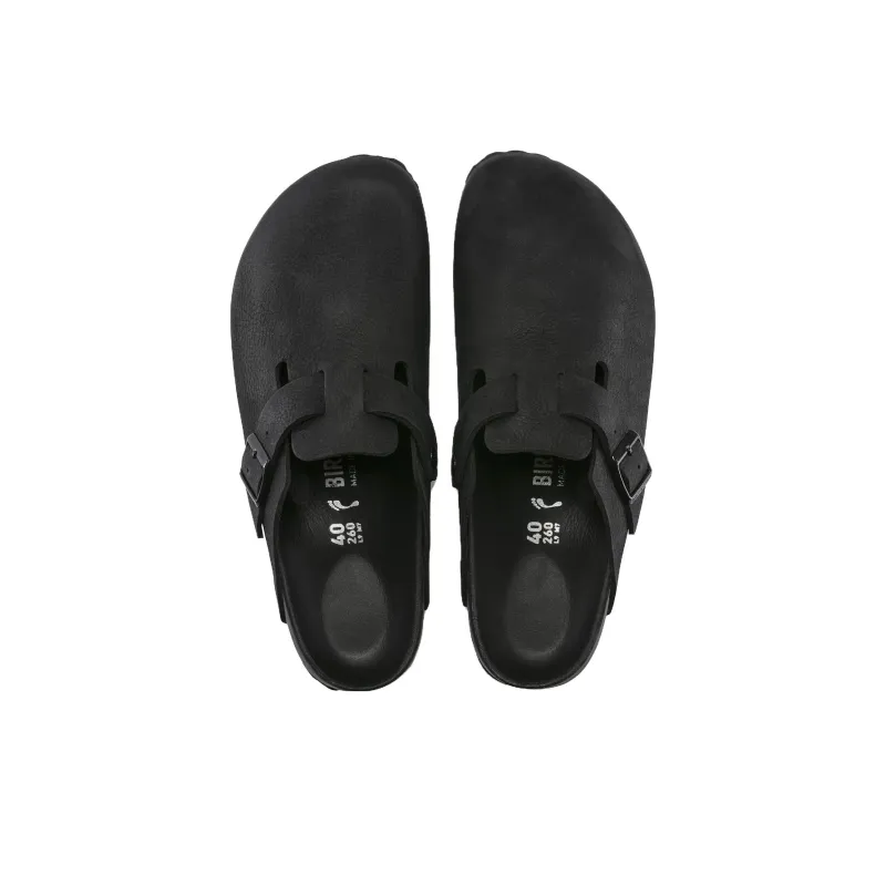 Birkenstock Boston Leather Triple Black-3