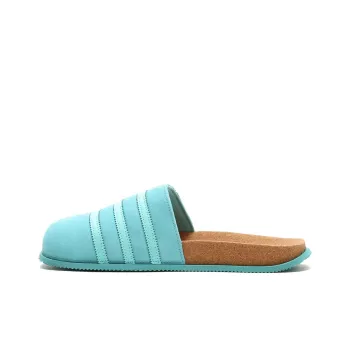Adidas Originals Adimule Lea Slides Aqua