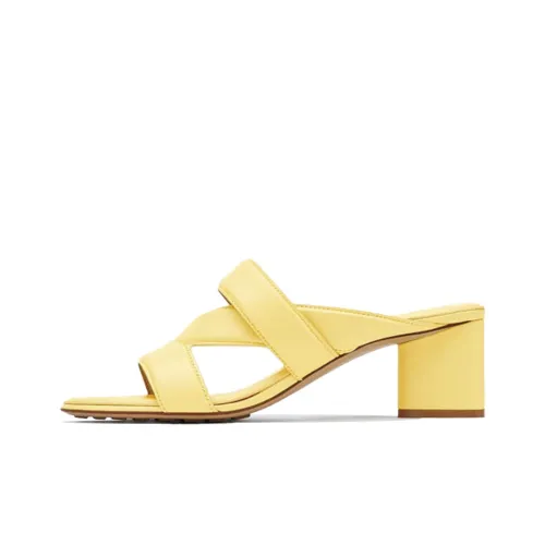 Bottega Veneta Slide Slippers Women's Yellow