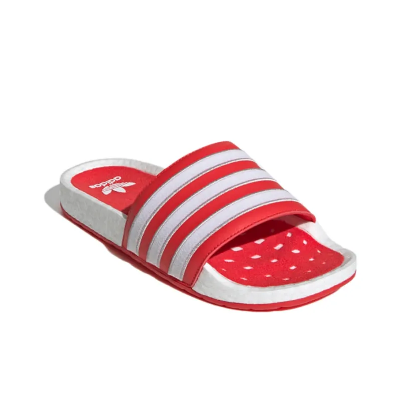 Adidas Originals Adilette Boost Slide 'White Red'-2