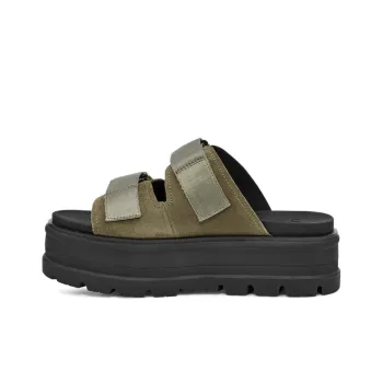 UGG Clem Outdoor Thick Sole Fashion Sandals 'Brown' Women's
