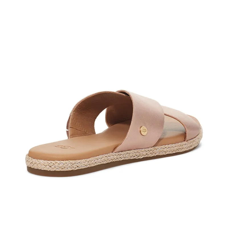 UGG Rubber Sole Slide Slippers Women's Rose Gold-3