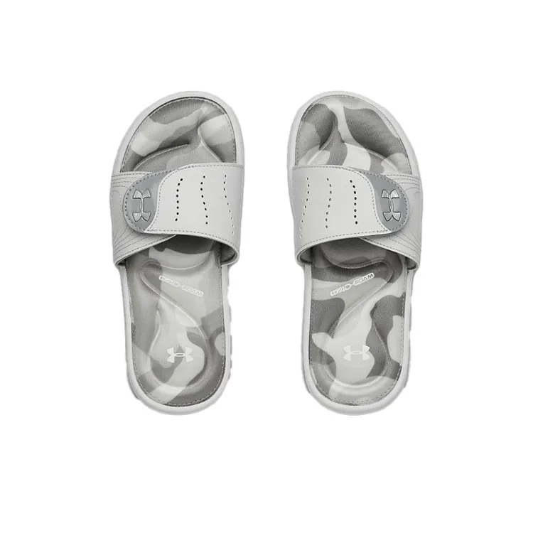 Under Armour Ignite Ix Spectrum Slippers White/Grey Women's-3