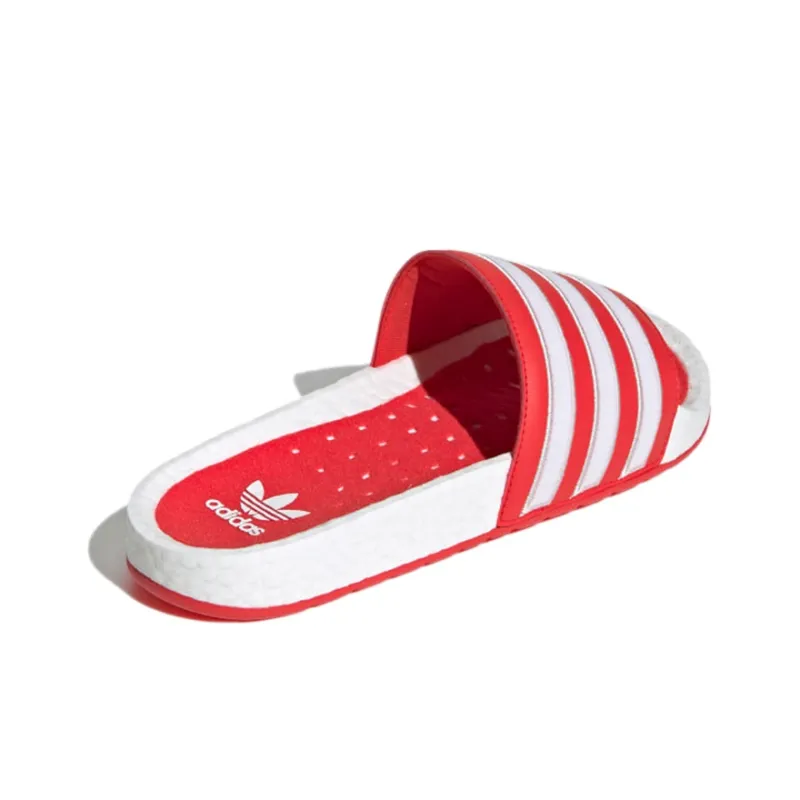 Adidas Originals Adilette Boost Slide 'White Red'-3