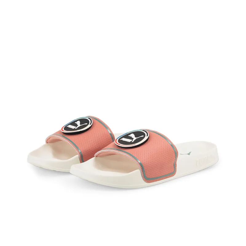 PUMA Unisex Leadcat 2.0 Go For Sandals White/Pink-2