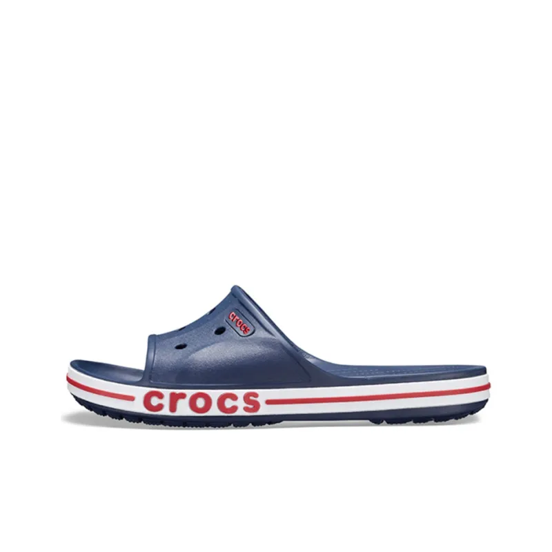 Crocs Bayaband Clog Blue White Red Unisex Slippers-0