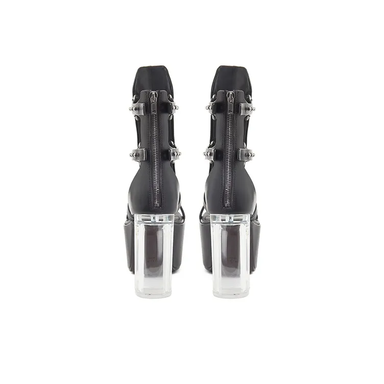 RICK OWENS Spartan 135mm Platform Sandals-4