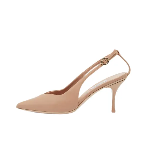 MaxMara High Heels Women's Nude Pink