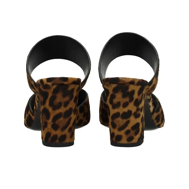 SAINT LAURENT Oak Mule Sandals-4
