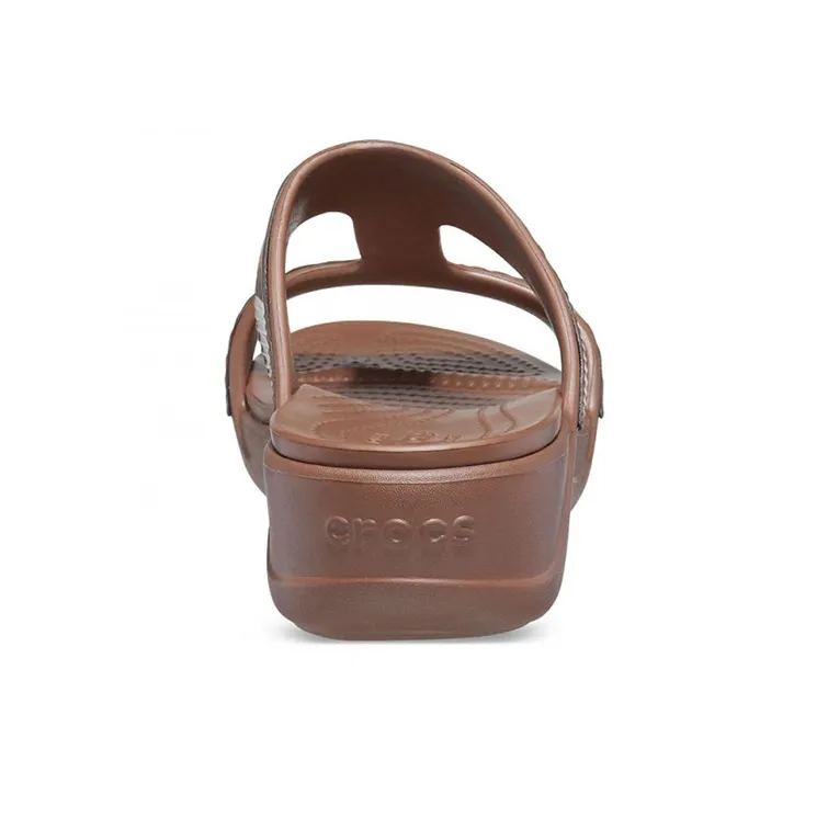 Crocs Monterey Slide Slippers Women's Brown-4