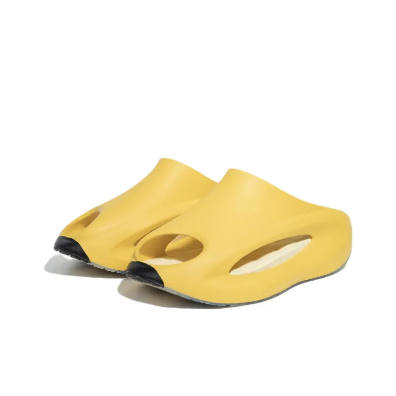 LiNing Slide Slippers Women's Custard Sand Yellow-2