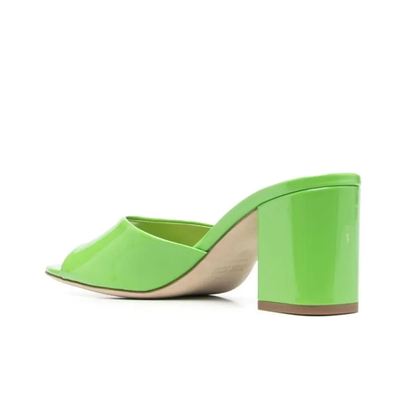 Paris Texas Anja Leather Mules-4