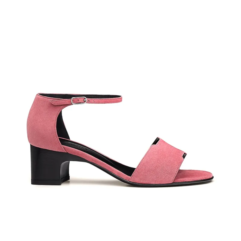 HERMES Demoiselle Strap Sandals Women's Venetian Powder-1