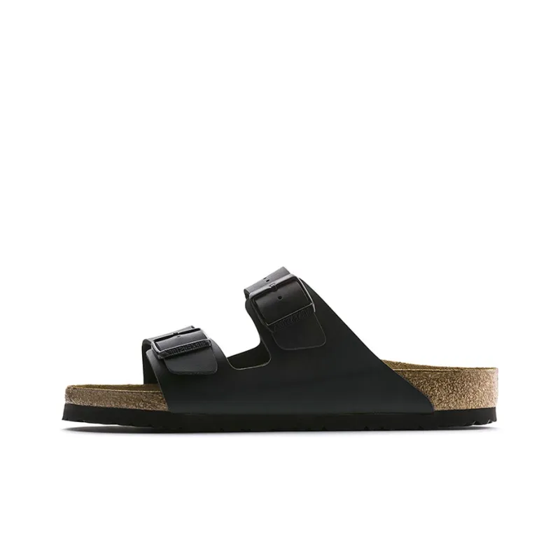 Birkenstock Arizona Version Black Brown Unisex Slippers-0