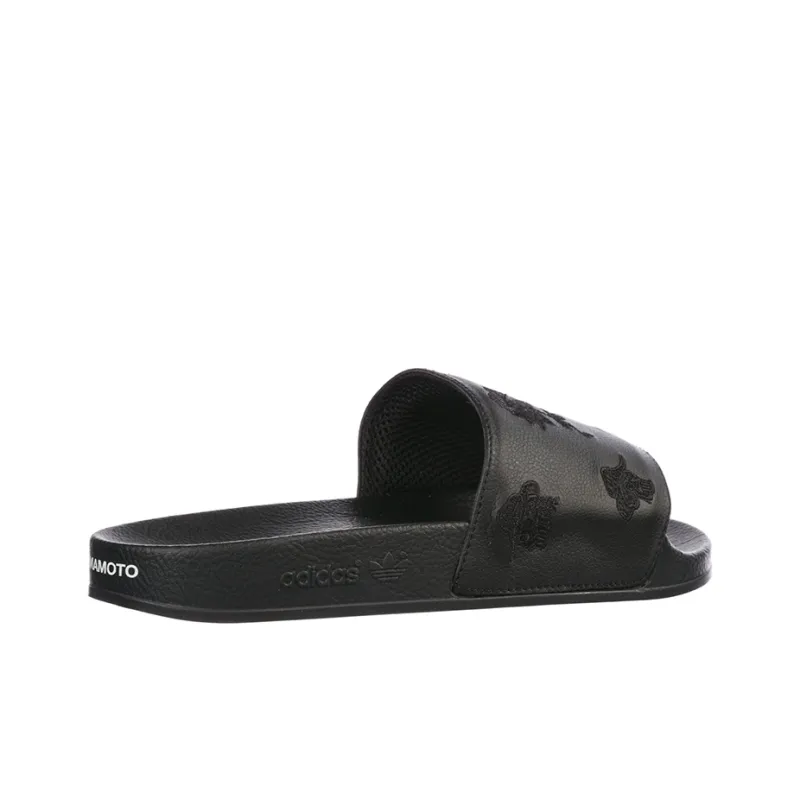 Adidas Y 3 Adilette Rose Black-3