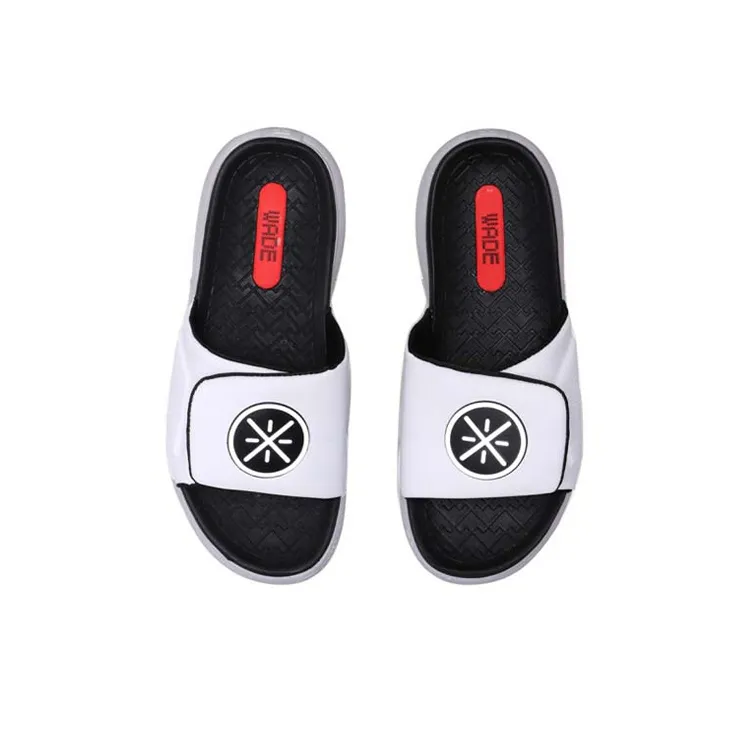 LINING WoW7 Wade Light Fashion Slide Sandal - White/Black/Gray-3