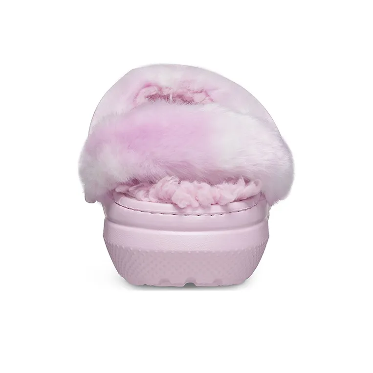 Crocs Classic Fur Sure Clogs Ballerina 'Pink White'-4