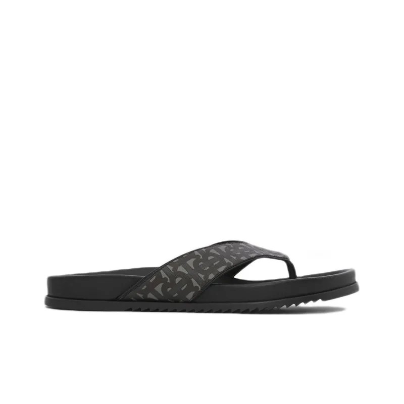 Burberry EVA Slip-Resistant Stylish Sandals Men's Black-1