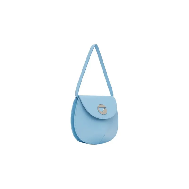 COPERNI Leather Handbag Shoulder Bag Women's Blue-1