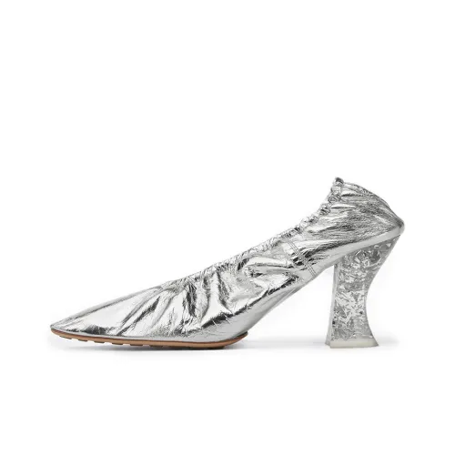 Bottega Veneta High Heels Women's Silver