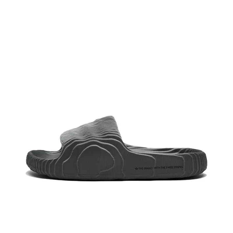 Adidas Adilette 22 Slides Grey Five-0
