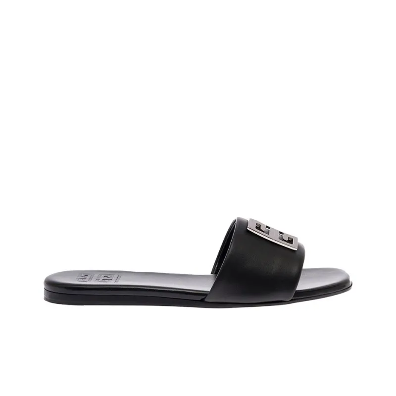 Givenchy Slip Resistant Slide Slippers Women's Black-1