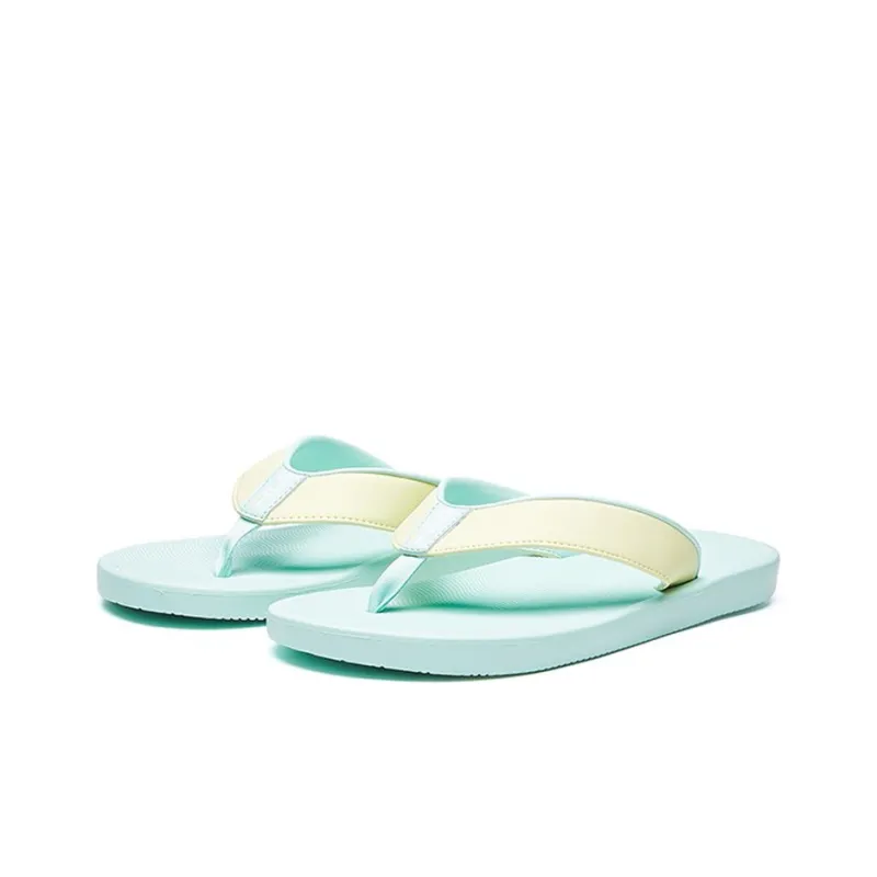 FILA Flip Flops GreenYellow Women's-1